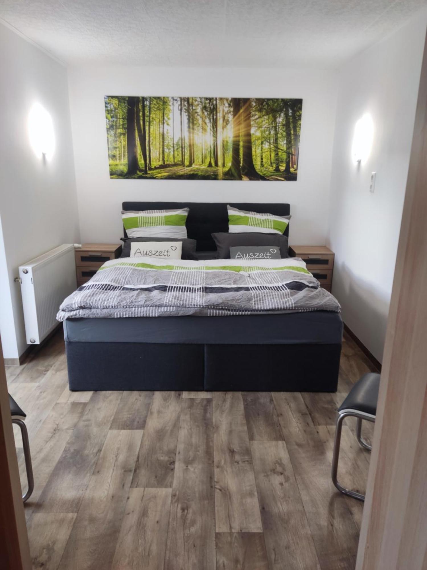 Ferienwohnung 3 Am Hofladen Hellendorf Bad Gottleuba Esterno foto